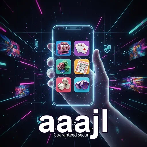 User enjoying casino games on aaajl mobile app